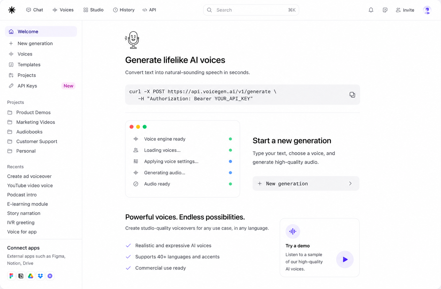 Dashboard preview
